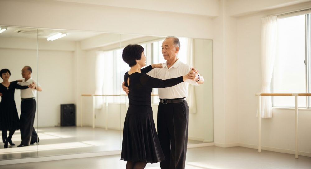 中高年が社交ダンス教室で手に入れる「3つの大きなメリット」