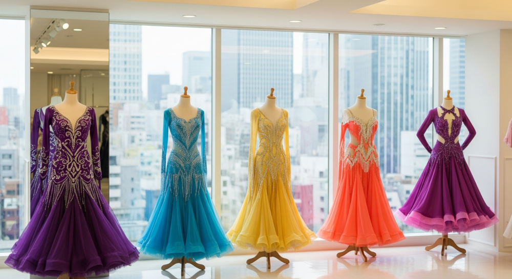 社交ダンス衣装 店舗 東京 安い