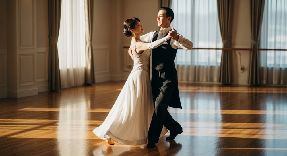 【厳選30選】シーン・テイスト別!社交ダンスの華やかなイラスト集