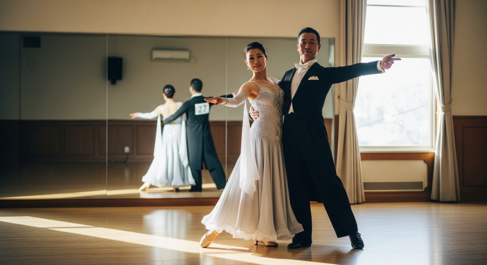 社交ダンスにある「ポーズ（ピクチャーポーズ）」の役割