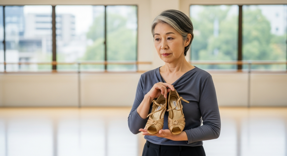 60代から大阪で社交ダンスを始めた方が、最初に不安を感じたこと