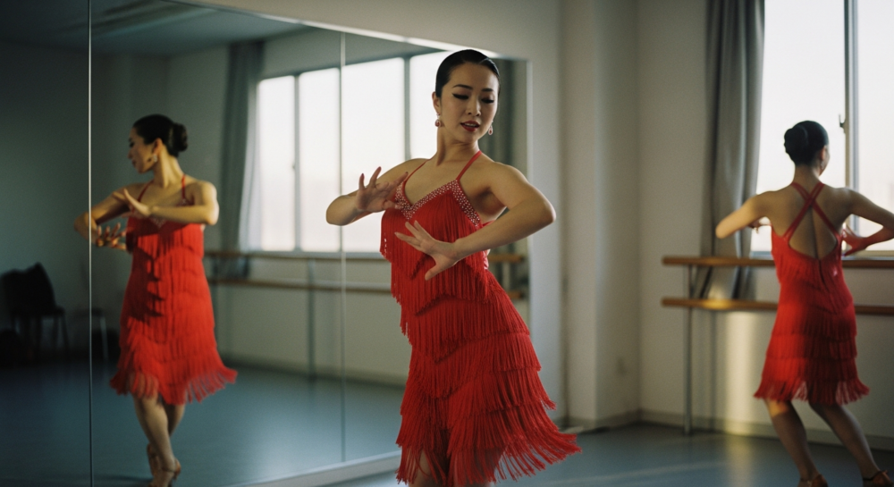 1. ルンバの魅力を最大限に引き出す社交ダンス衣装の選び方