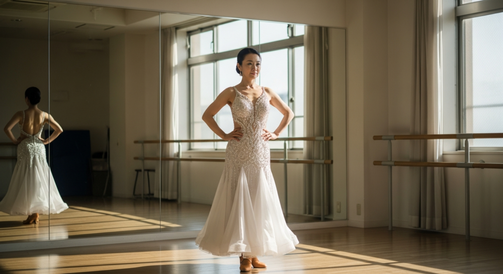 【2026年最新】本物志向の愛好家へ贈る高級社交ダンスドレス厳選5選