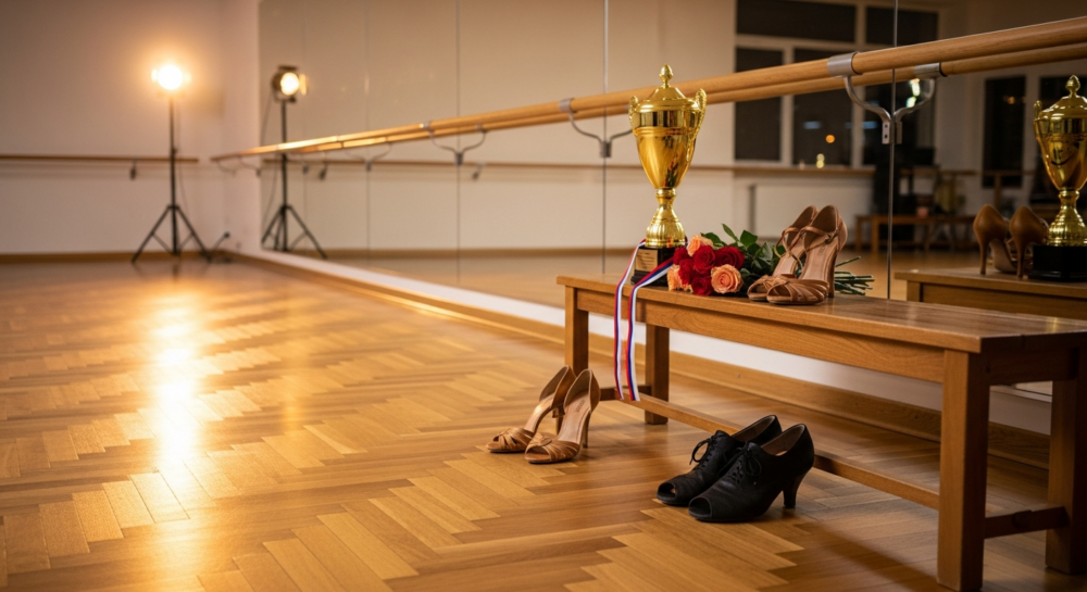 社交ダンス 髪型の解説イメージ