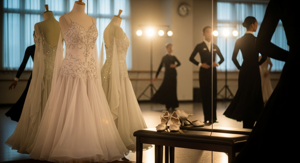 なぜ社交ダンスに専用のメイクが必要なのか?遠くからでも美しく映える理由