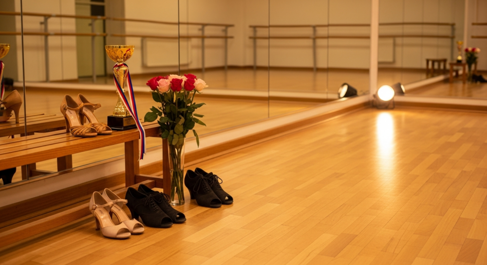 社交ダンス メイクの解説イメージ