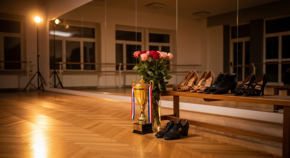 社交ダンス 男性 衣装の解説イメージ