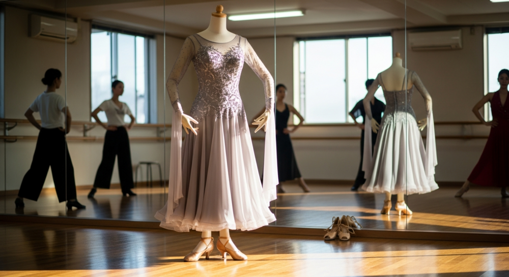 めるる 社交ダンス 衣装を参考に！スタイルを美しく見せるドレスの選び方