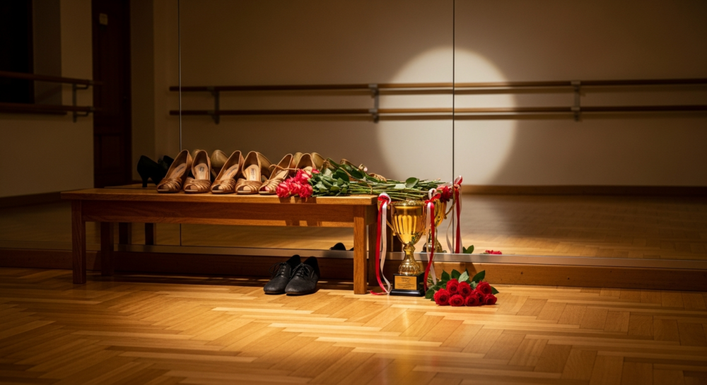 めるる 社交ダンス 衣装の解説イメージ