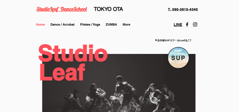 Studio Leafの公式サイト