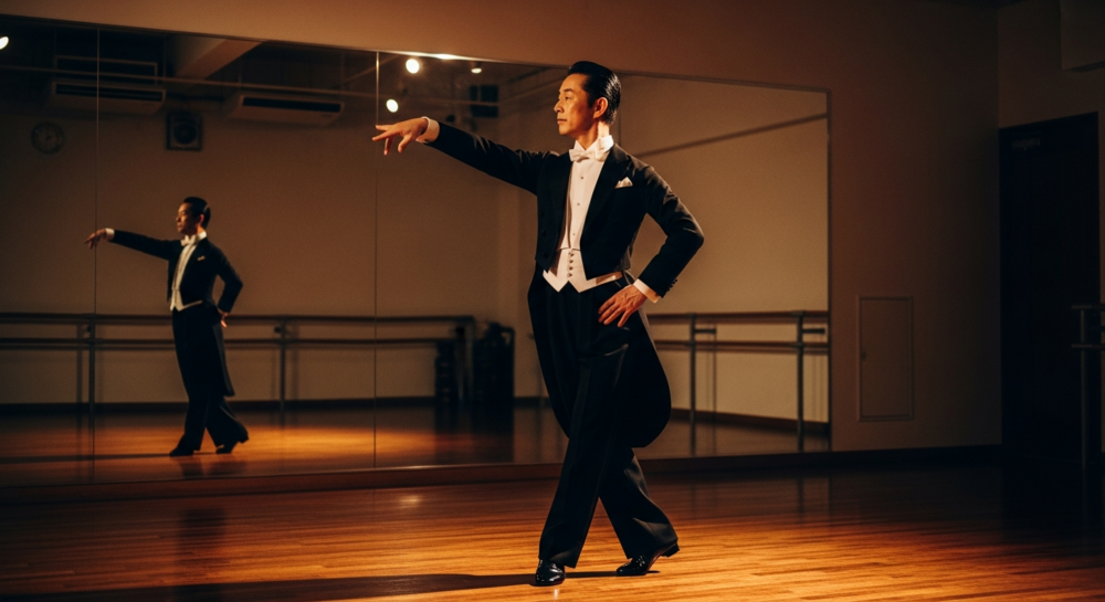 社交ダンスで男性の衣装が踊りの質を劇的に変えるとわかる