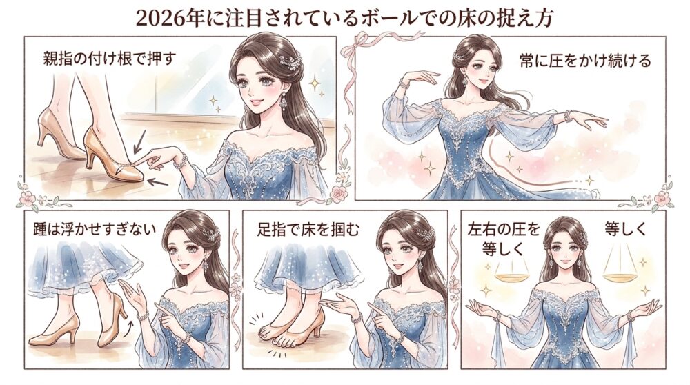 2026年に注目されているボールでの床の捉え方