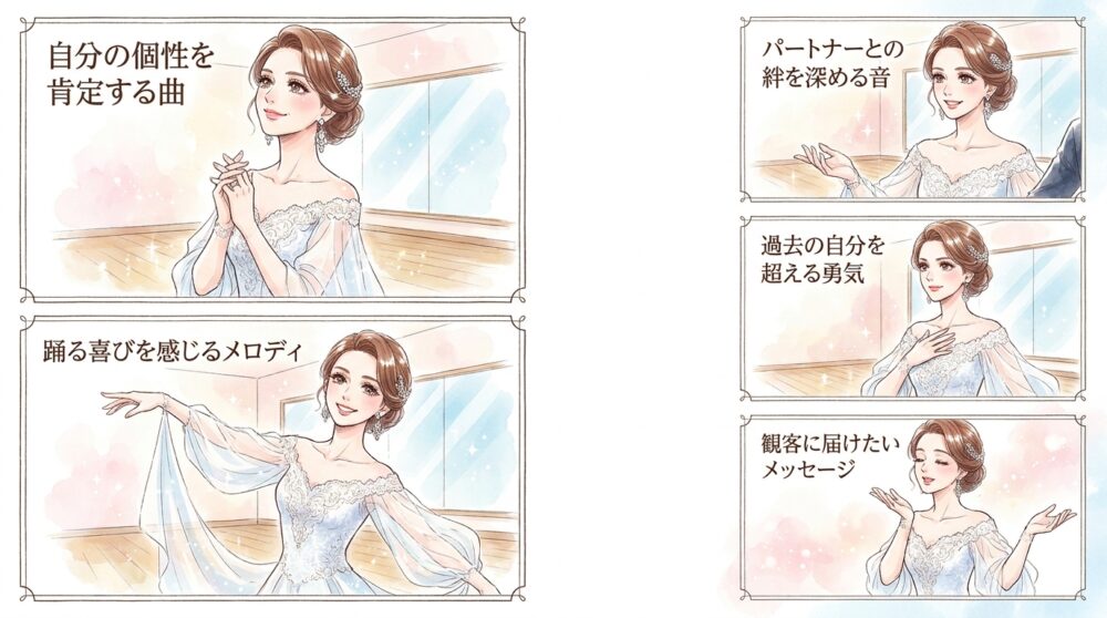 お気に入りの一曲が自信に満ちたパフォーマンスを引き出してくる