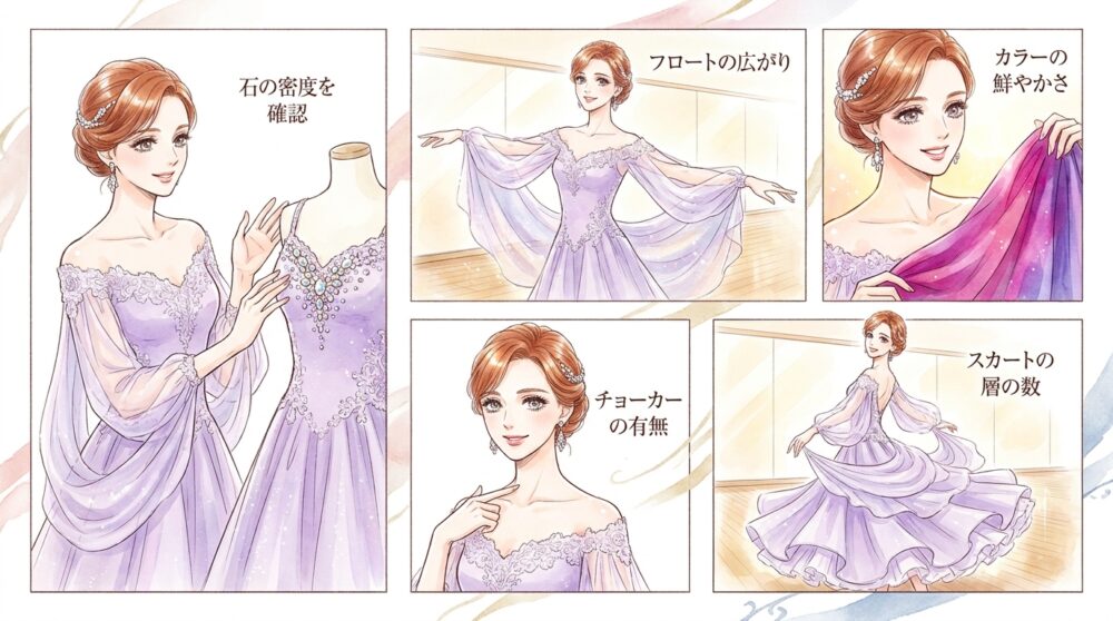 デモで主役になれる豪華な装飾のモダンドレスを優先的に検討する