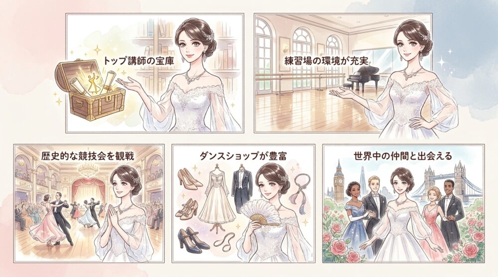 伝統と最高峰の技術が集結するイギリスのロンドン