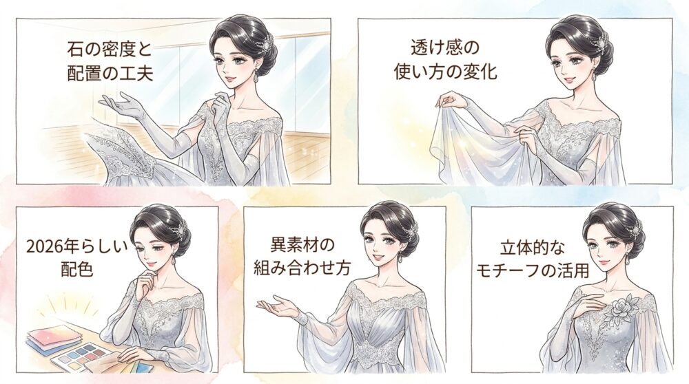 流行遅れのデザインが審査員の視覚的評価を下げてしまう