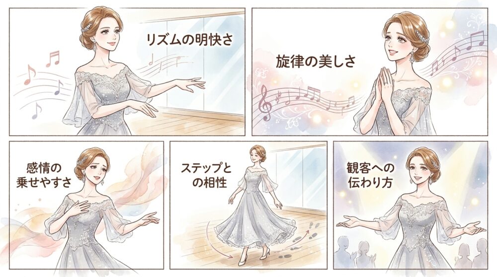 踊りやすさと表現力のバランスに悩んでしまう