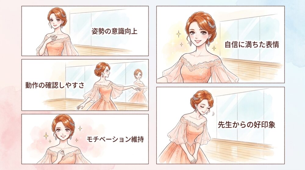 鏡に映る自分のシルエットに自信が持てる