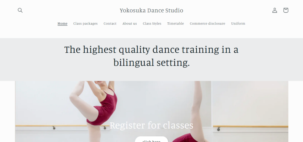 Yokosuka Dance Studioの公式サイト