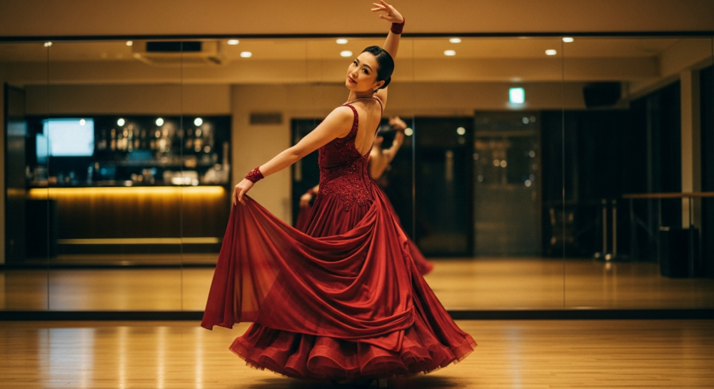 社交ダンスのドレスを激安で探さないと維持費だけで負担が膨らんでいく