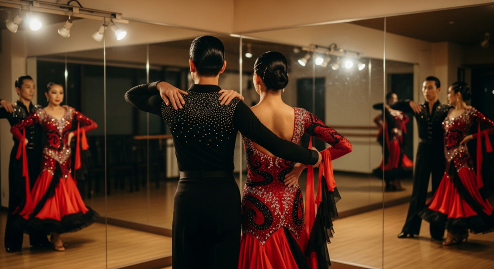 社交ダンスを踊る際に意識すべきラテン独自の立ち方を身につける