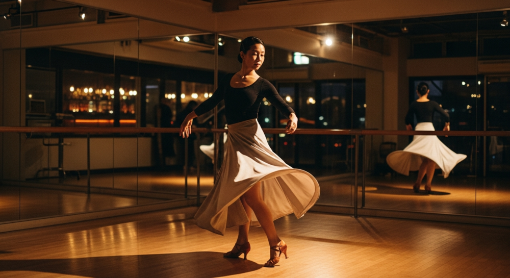 自分の体型にフィットする一枚を選んでダンスの質を高めることができる