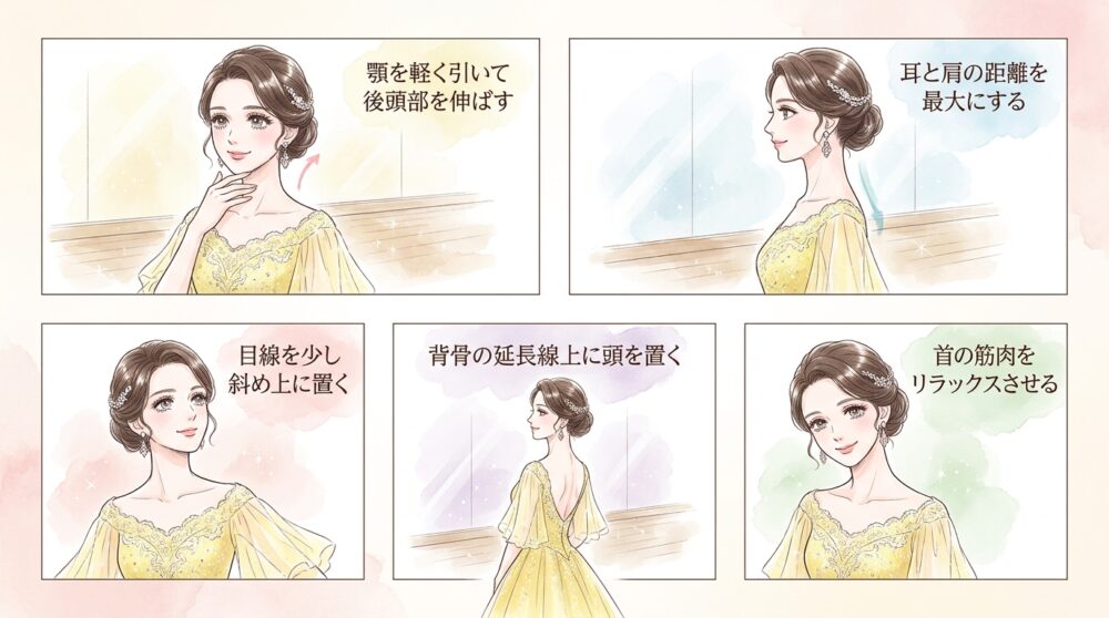 2026年の審美眼に合うナチュラルな首筋のラインを意識する