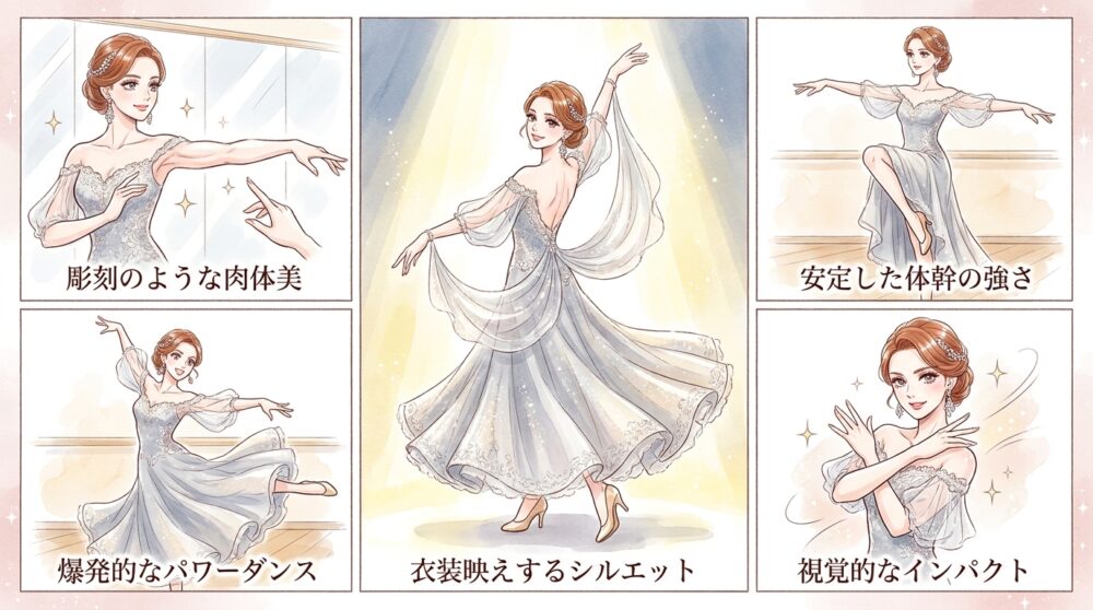ダンスと筋肉を融合させた独自のポジションを確立する