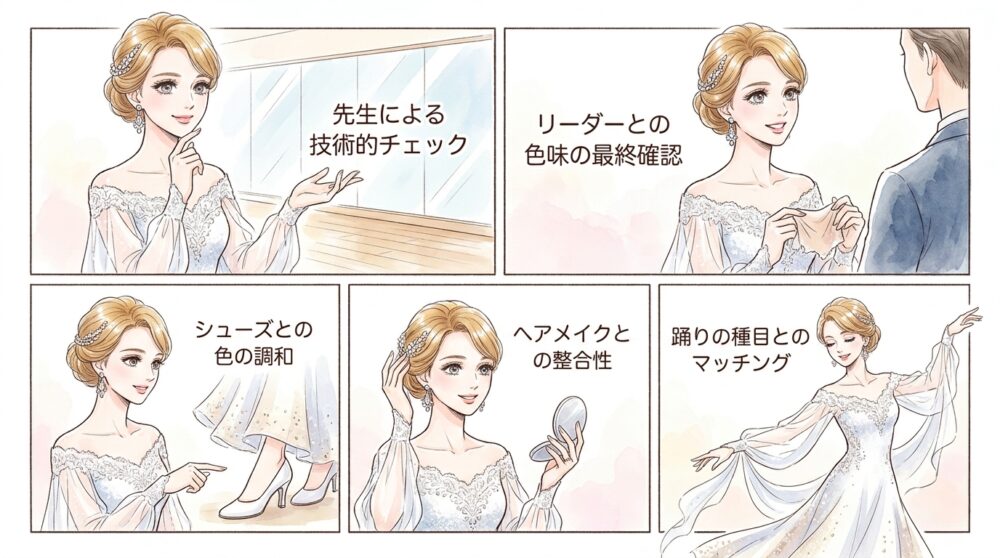 先生やパートナーの意見を取り入れながらトータルバランスを整える