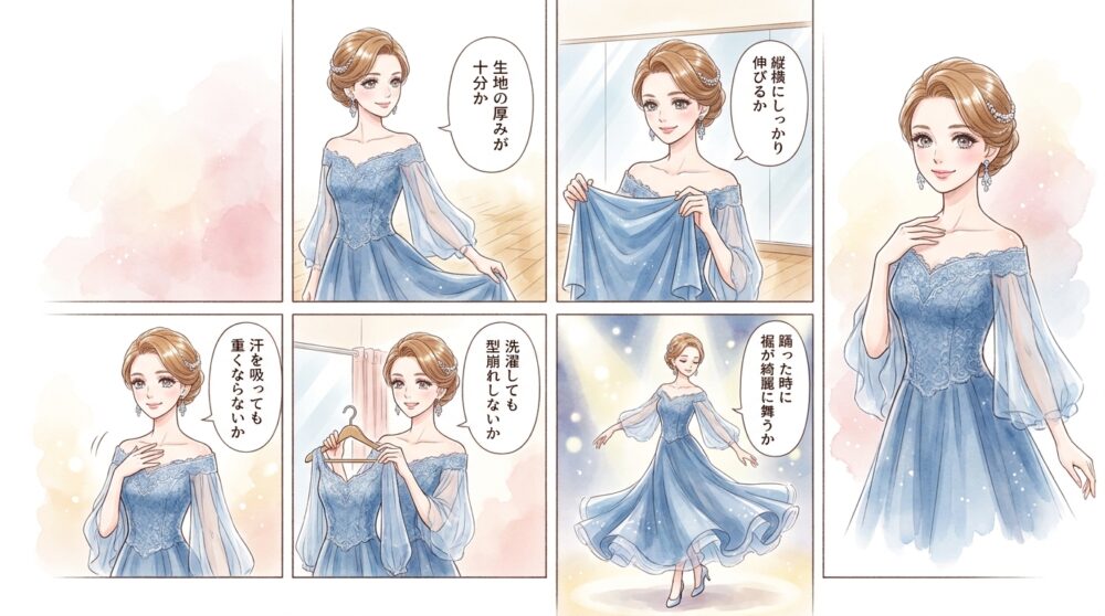 安さだけで選ぶと生地の薄さや伸縮性にがっかりする