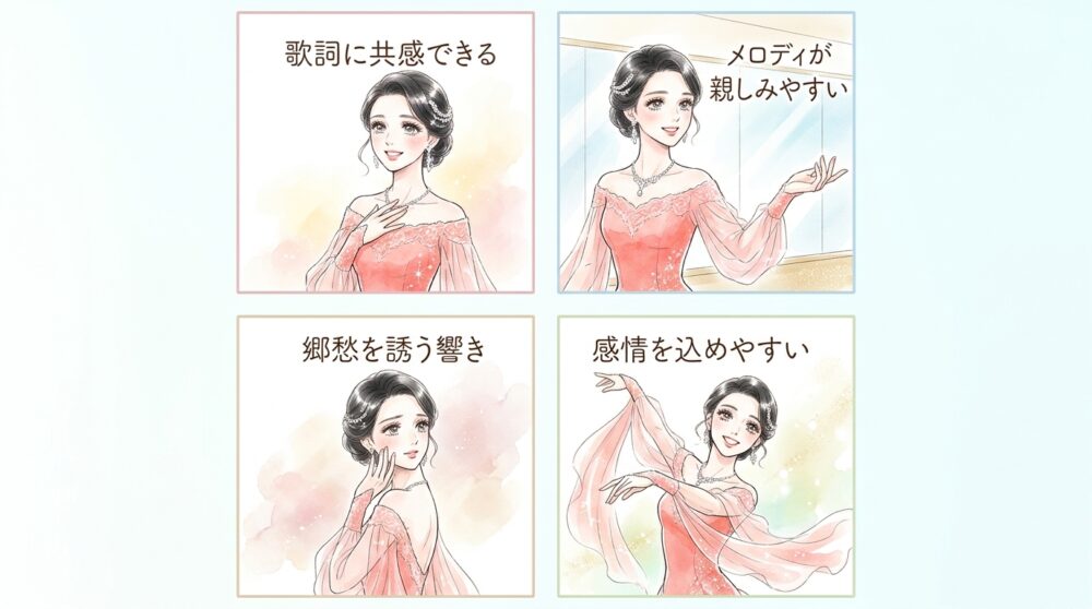 日本の情緒をダンスに昇華させる歌謡曲アレンジが心に響く