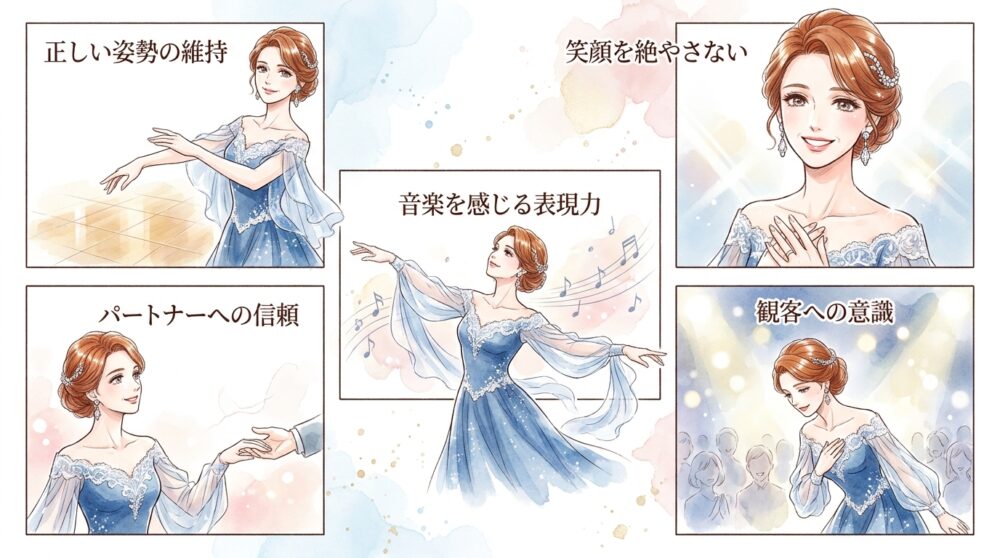 自信に満ちた立ち居振る舞いが衣装をさらに輝かせる